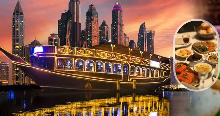 Dubai Marina Dhow Cruise Ifthar