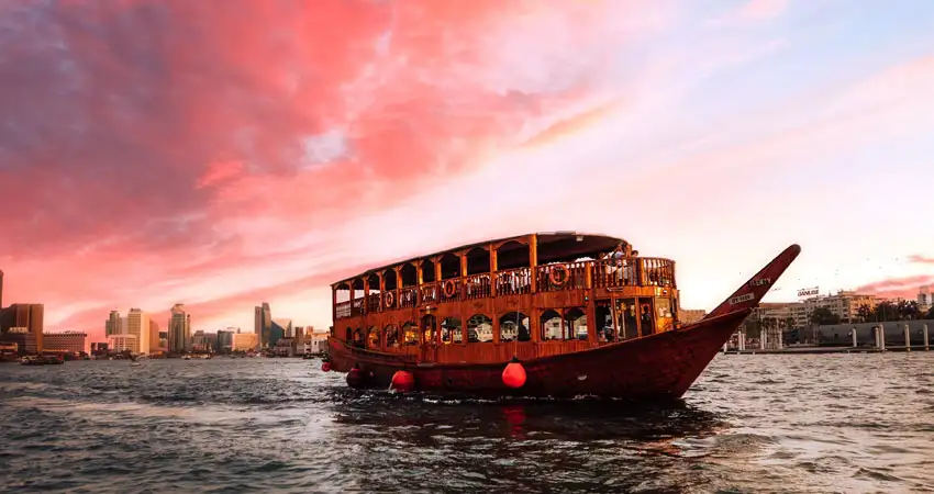 Sunset Dhow Cruise Dubai Creek